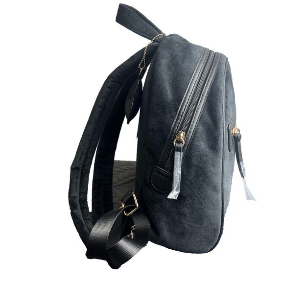 JUICY COUTURE Big Spender Velour Backpack Fondant Black NWT Chic Whimsygoth Y2K main image 10
